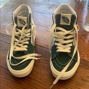 Vans Kids Green High-Top Sneakers